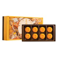【顺丰京东随机快递】香港美心流心月饼8枚/盒（新疆、西藏、内蒙不接单）甘肃，黑龙江，吉林，辽宁，宁夏，青海加20元/箱